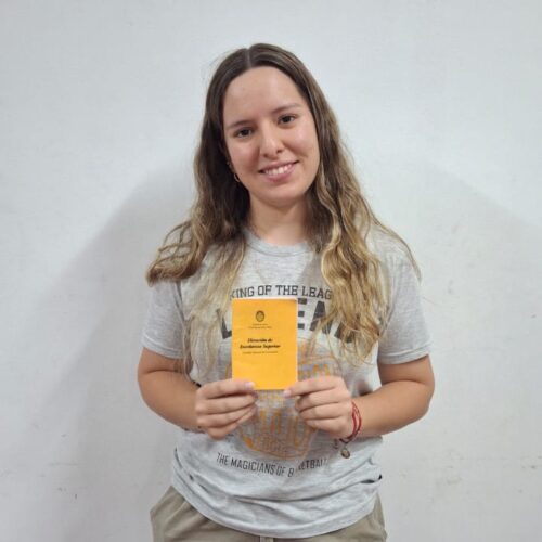 Egresada Tec. Sup. en Agroecología