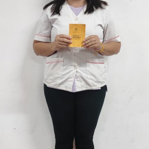 Egresada P. E. Primaria